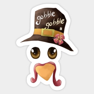 Gobble (Thanksgiving) Sticker